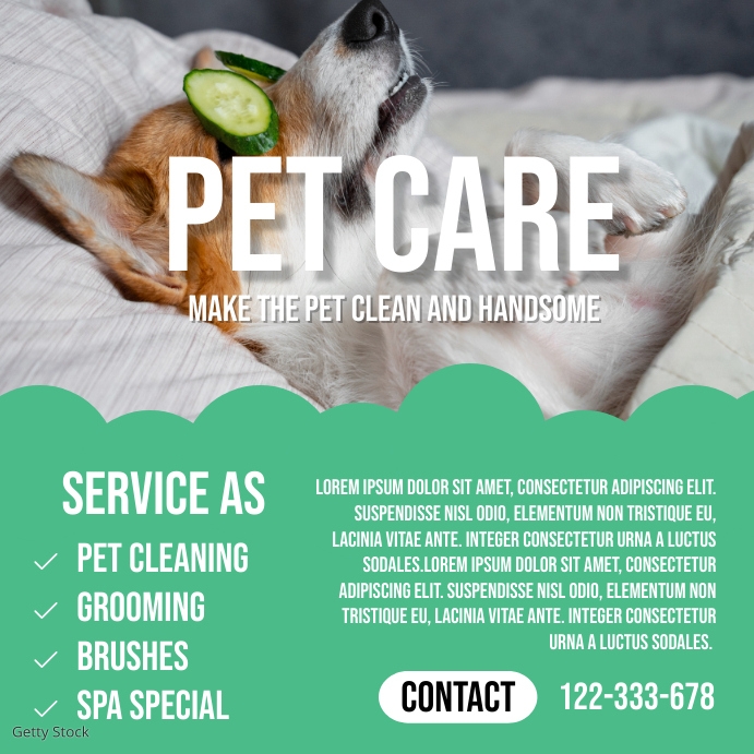 Pet Care Flyer Template PosterMyWall pet-care-flyer-template-postermywall