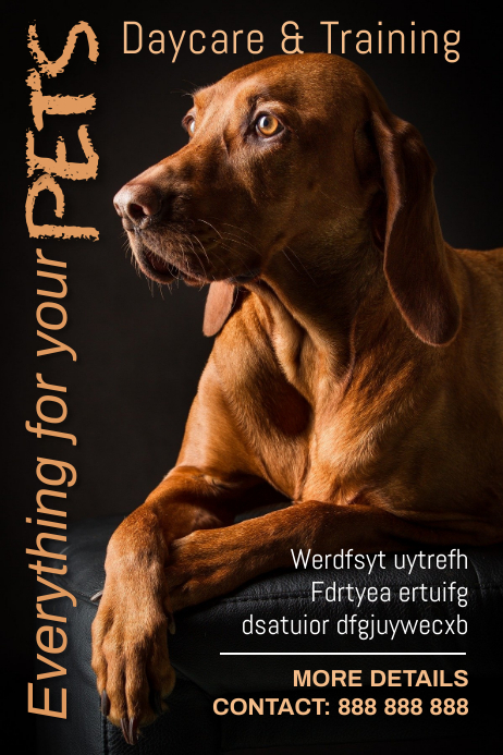 pet Template | PosterMyWall