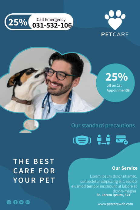 Copy of Pet Doctor Poster | PosterMyWall