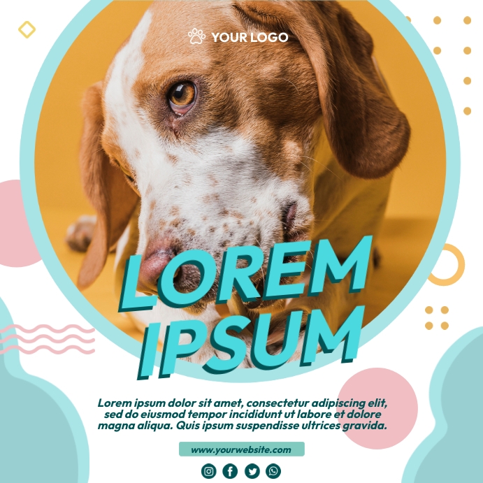 Copy of Pet Dog Adoption Ads | PosterMyWall