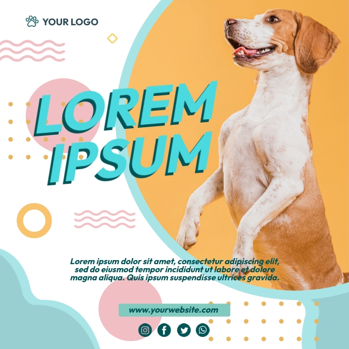 Pet Dog Adoption Template | PosterMyWall