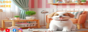 Pet Facebook cover photo Facebook-coverfoto template