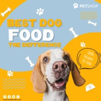 Pet Flyer Ads Instagram Post template