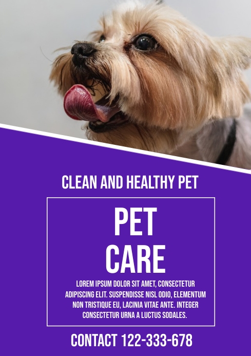Pet flyers Template | PosterMyWall