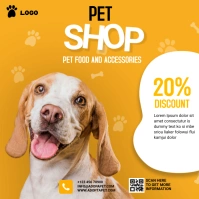 pet food โพสต์บน Instagram template