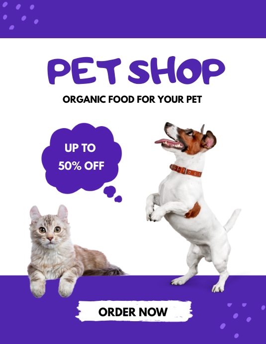 PET FOOD SHOP TEMPLATE PosterMyWall