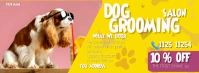 pet grooming (1) Facebook-omslagfoto template