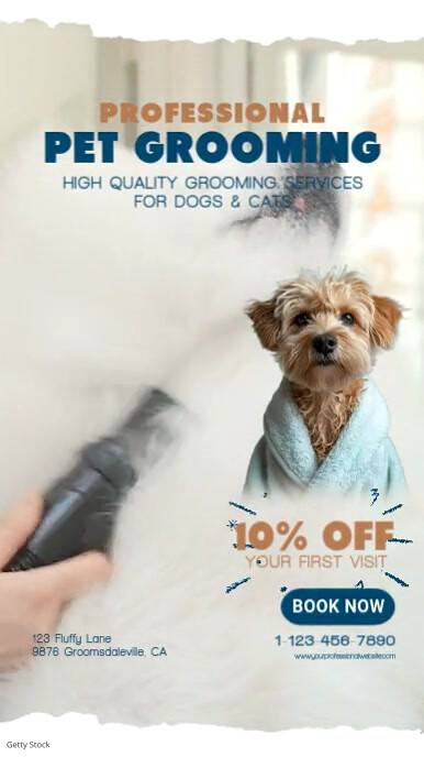 Beautiful view of Social Media Advertising For Pet Grooming Services Customer Service
