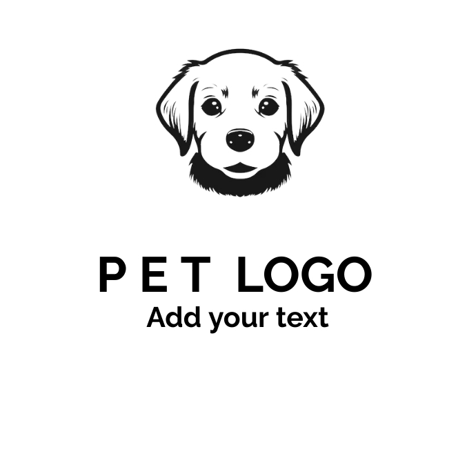 pet logo template