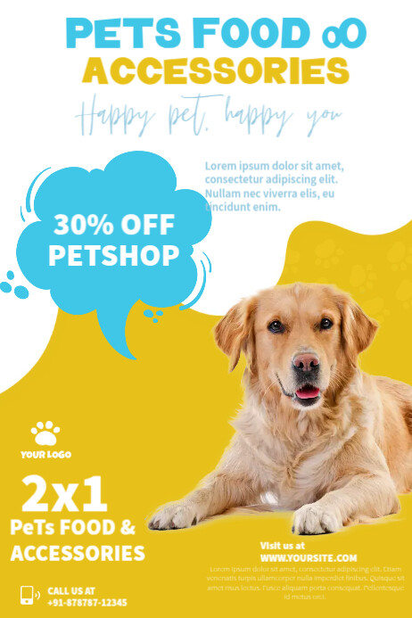 Pet Poster Ads Template PosterMyWall