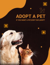 Pet shop,pet store Flyer (US Letter) template