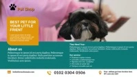 Pet Shop Business social media video cover po template
