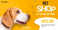 pet shop delt Facebook-billede template
