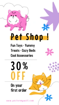 Pet Shop Instagram Story template
