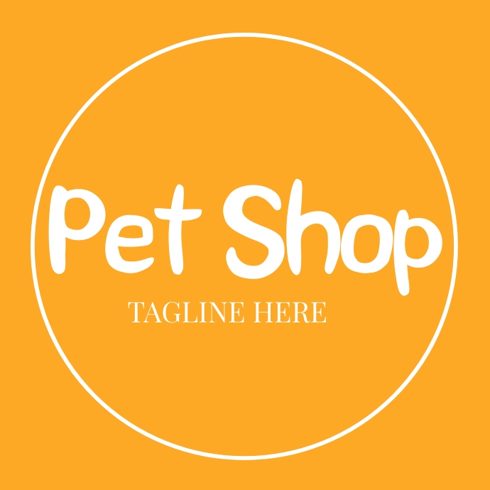 Pet shop logo template PosterMyWall