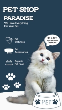 PET SHOP PARADISE YOUR STORY Instagram-verhaal template