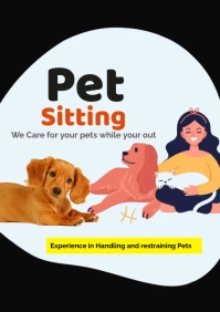 Pet sitting A1 template