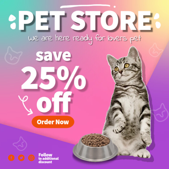 Pet Store Ads Template | PosterMyWall