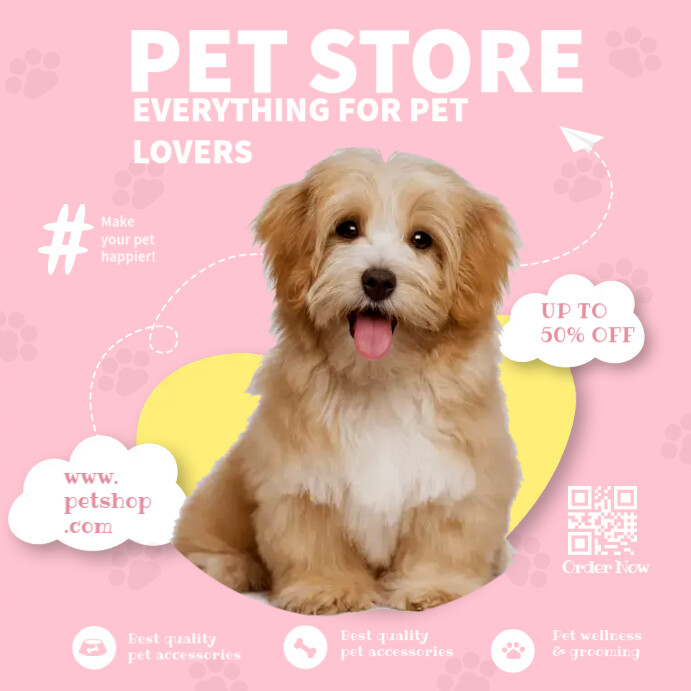 Pet Store Ads Template PosterMyWall
