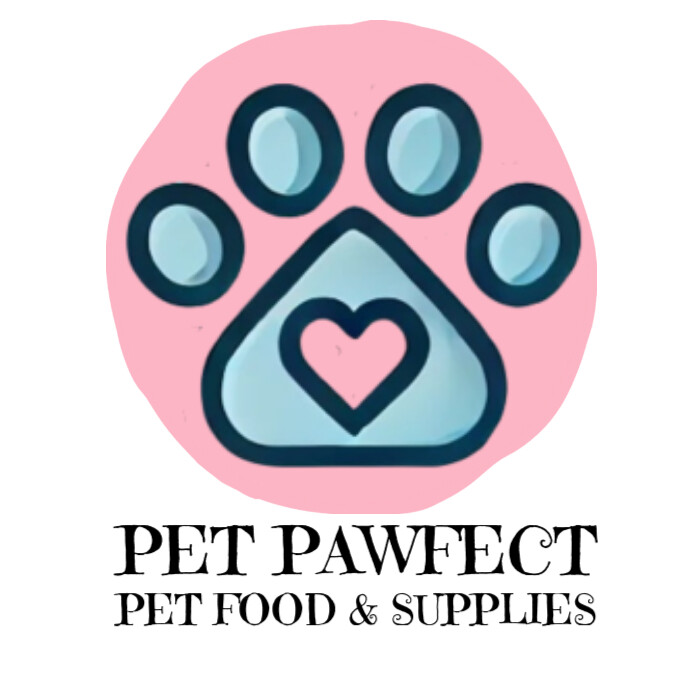 Pet store paw print logo template