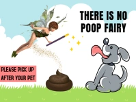 pets, pet waste, clean streets, yard signs, mascotas, cleaning, limpieza Gartenschild template