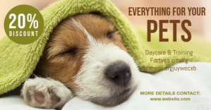 pets Publicité Facebook template
