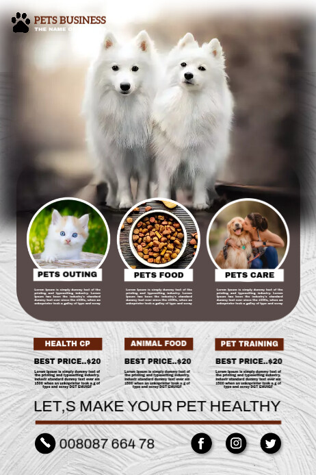 Pets Template | PosterMyWall