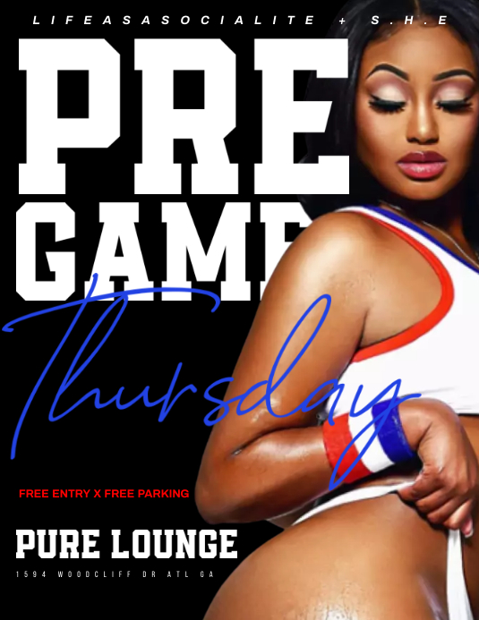 PGAME 4 Flyer (US Letter) template
