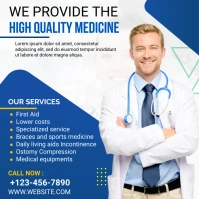 Pharmacy Ad Post Instagram template