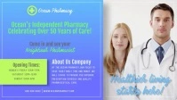 Pharmacy Advertisement Facebook Cover Video template