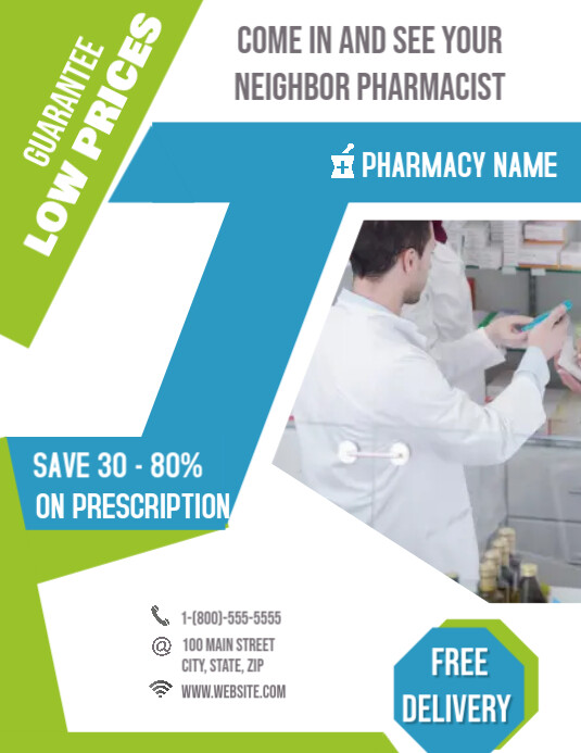 Pharmacy Template | PosterMyWall