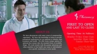 Pharmacy Facebook Cover Video Facebook-omslagvideo (16: 9) template