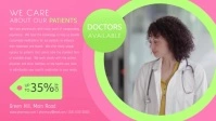 Pharmacy Patient Care Facebook Cover Video template