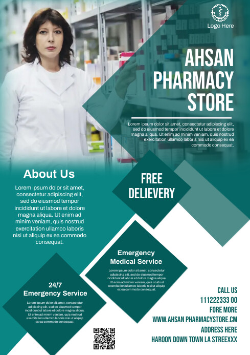 Pharmacy Store Template | PosterMyWall