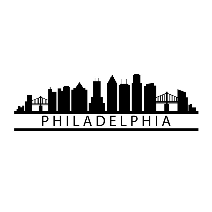 Philadelphia Letter Vector Philadelphia Logo Design