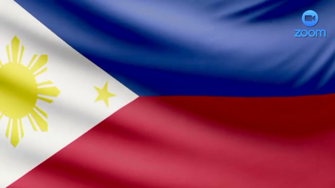 菲律宾国旗变焦视频会议背景模板 Postermywall 菲律宾国旗变焦视频会议背景模板 Postermywall