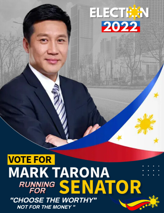 Pinoy Election Lettering Philippine Election Poster Template | PosterMyWall
