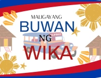 Philippine Language Month Flyer (US Letter) template