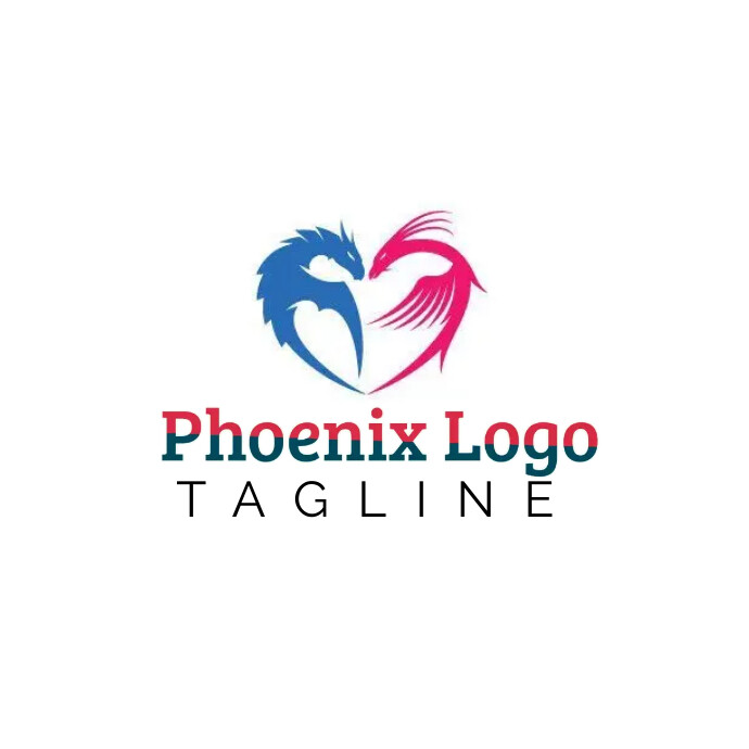 Phoenix Logo Template PosterMyWall