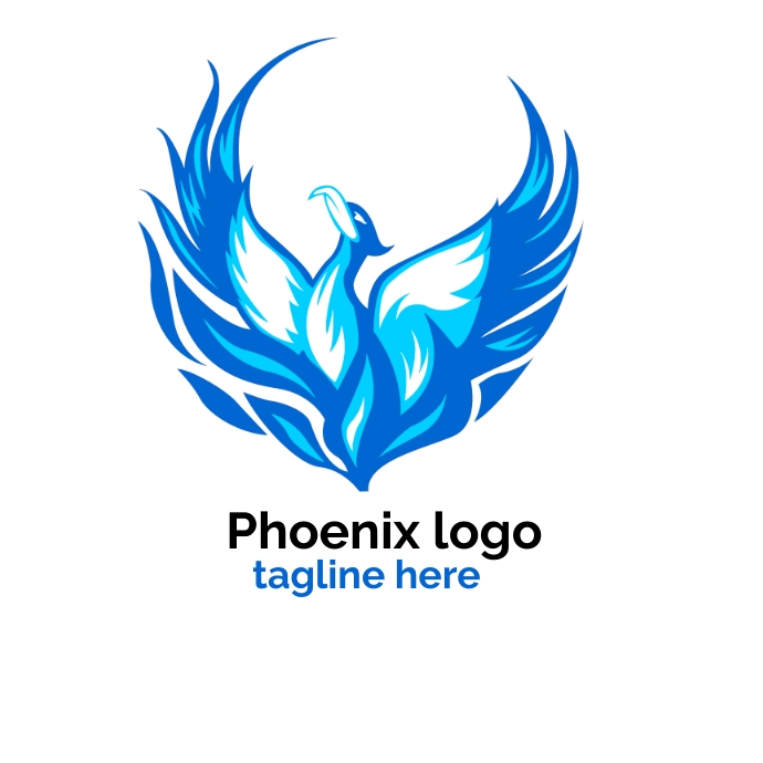 Phoenix Logo Template PosterMyWall