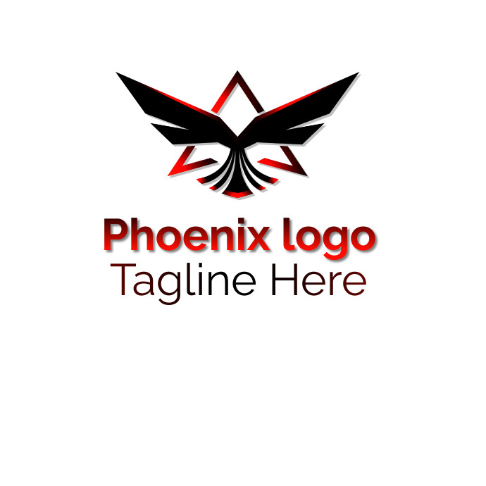 Phoenix Logo Template PosterMyWall