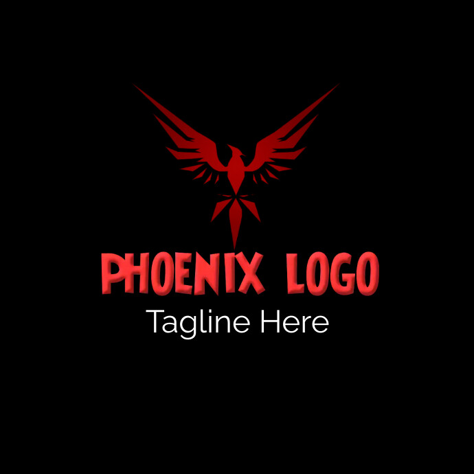 Phoenix Logo Template PosterMyWall