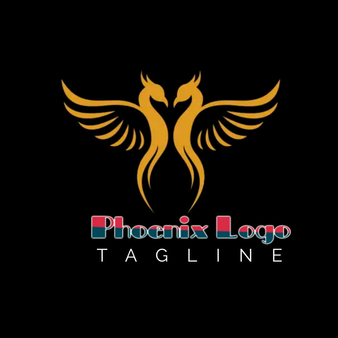 Phoenix Logo Template PosterMyWall