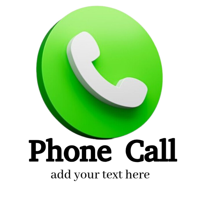 Phone Call Logo template