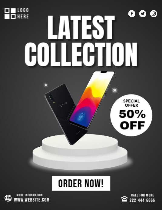 Phone Collection Point Poster Phone Collection Template | PosterMyWall