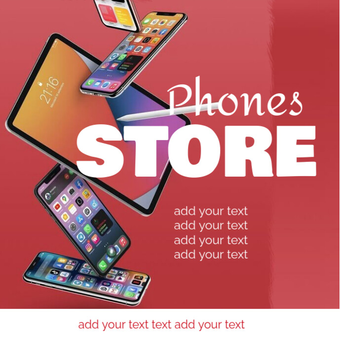 PHONE Template | PosterMyWall