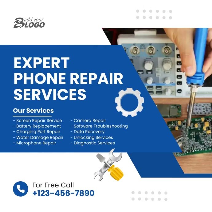 Phone Shop Post Phone Fixed Instagram Post Template | PosterMyWall