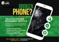 Phone Fixing Service Template Postcard