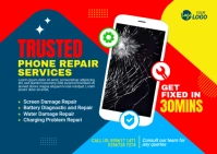 Phone Fixing Service Template Postcard