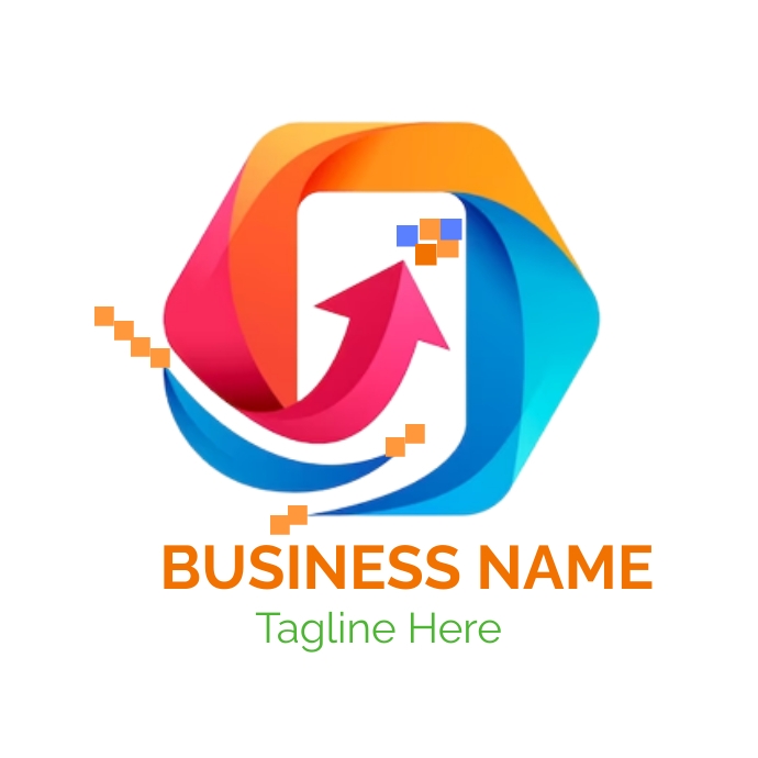 Copy of phone mobile logo mobile icon mobile brandin | PosterMyWall